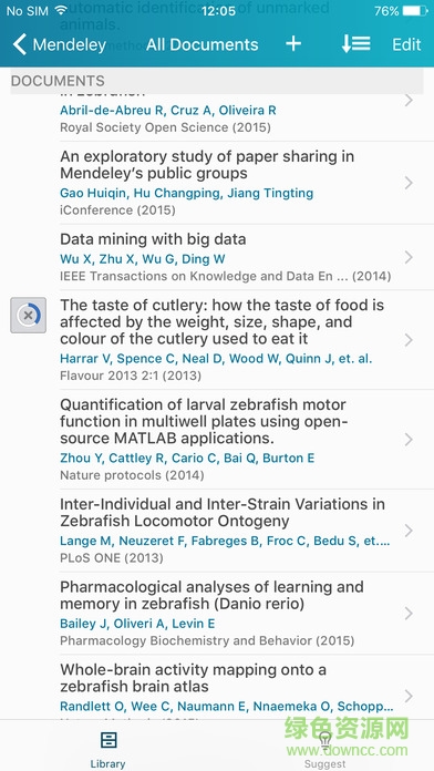 mendeley android v1.6 安卓 2