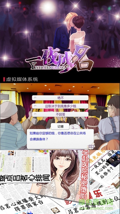 一夜成名游戲