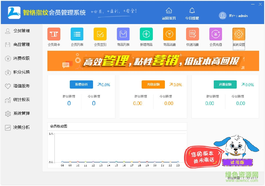 智絡指紋會員管理系統(tǒng)免費版