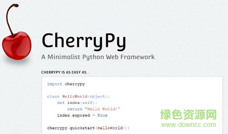 cherrypy(基于python的web開發(fā)框架) v10.2.1 免費版 0