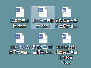 自查報告格式范文 word格式電子打印版 0