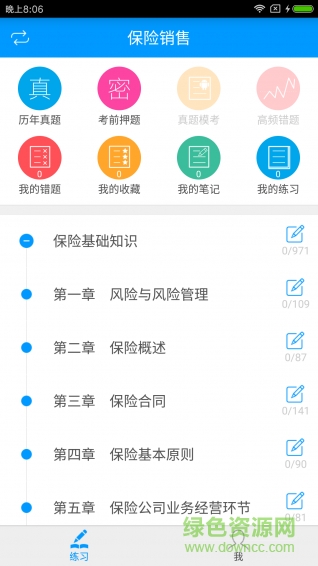 保險(xiǎn)中介從業(yè)人員資格備考寶典 v2.2.0 安卓版 0