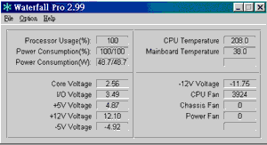 waterfall pro win7降溫軟件 v2.99 綠色版 0