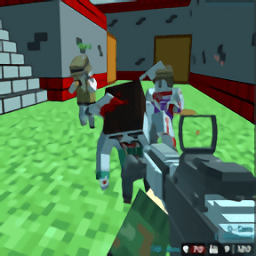 方塊人射擊僵尸手游(Blocky Gun warfare)