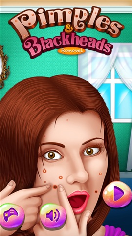 粉刺和黑頭卸妝游戲(Pimples and Blackheads Removal) v1.0.1 安卓漢化版 3