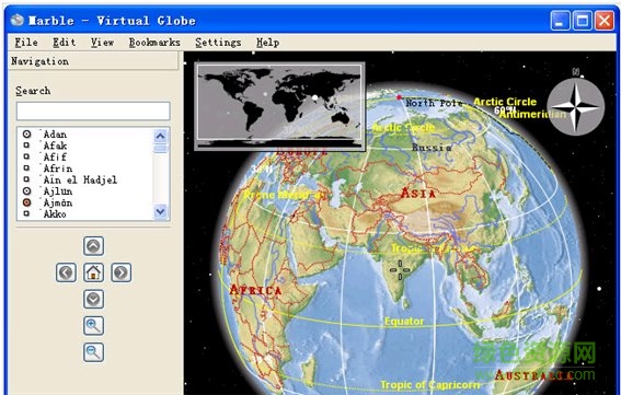 Marble地圖(電子地球儀)中文版 v1.9.1 官方免費(fèi)版 0
