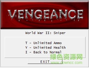 二戰(zhàn)狙擊手生命/子彈無限修改器 v1.0 免費綠色版 0