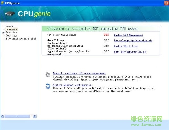 CPUgenie中文版下載