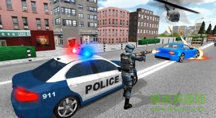 警車模擬駕駛(Police Driving In Car)1