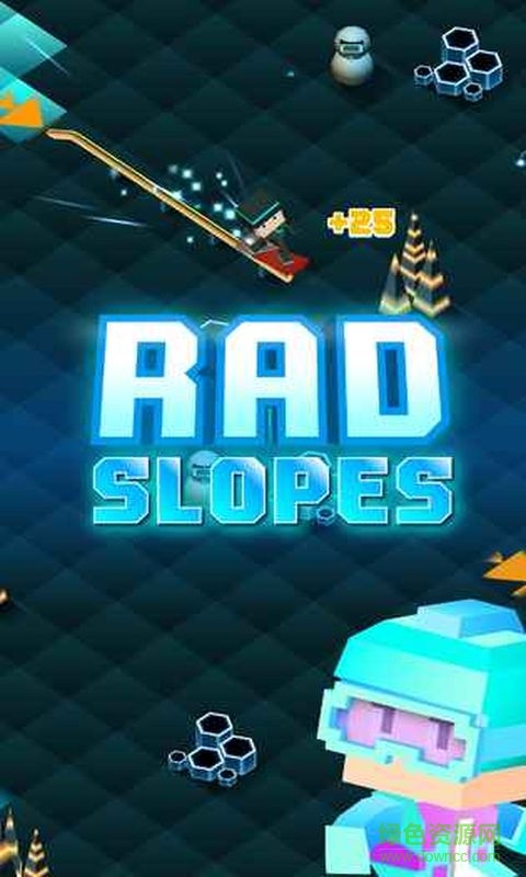 像素滑雪游戲修改版(Snowboarding) v1.0.95 安卓版 1