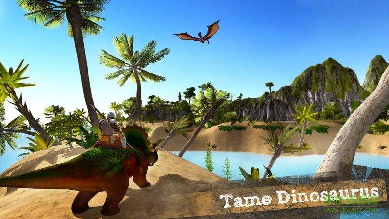 諾亞方舟生存記恐龍島漢化版(The Ark of Craft: Dino Island) v2.1.1 安卓無限雞蛋金幣版 1