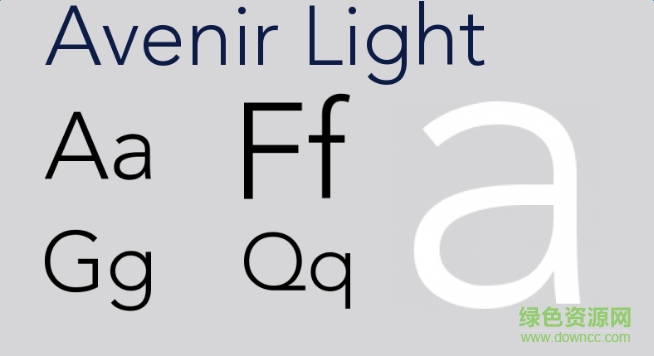 avenir light