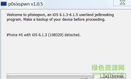 iOS 6.1.3到6.1.5完美越獄工具