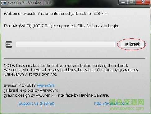 iOS7.1.2完美越獄工具