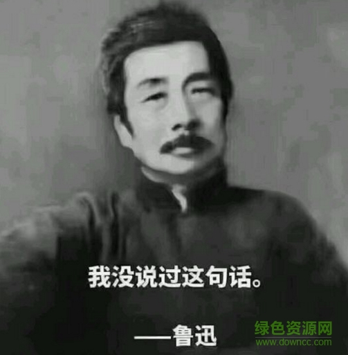 我沒說過這句話表情包