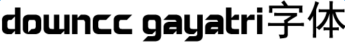 gayatri字體