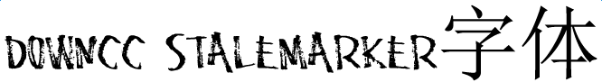 StaleMarker字體
