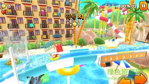 水上游樂園(Uphill Rush) v1.0.9 安卓版 0