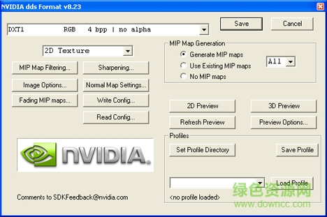 NVIDIA DDS濾鏡插件0
