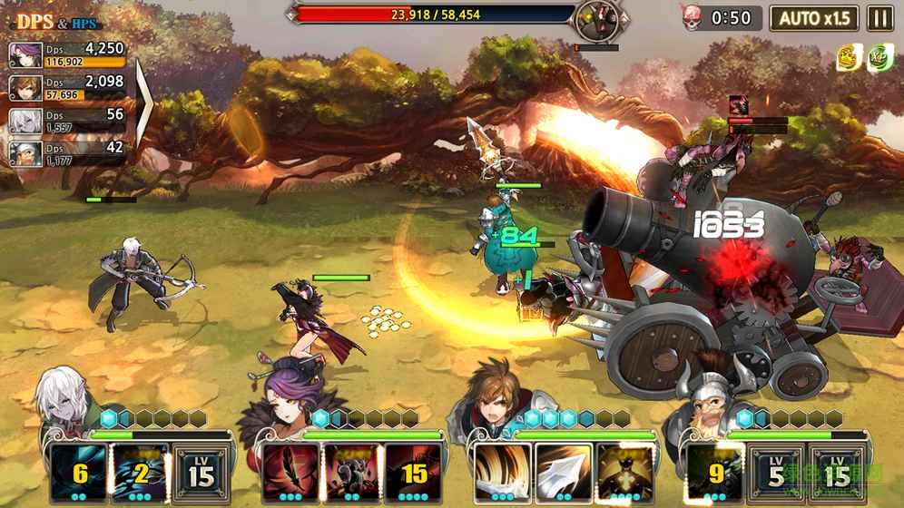 王之襲擊中文漢化版(Kings Raid) v2.1 安卓版 1