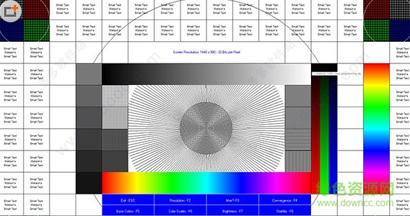 Monitor Test Screens(顯示器測試軟件) v2.5 官方版 0