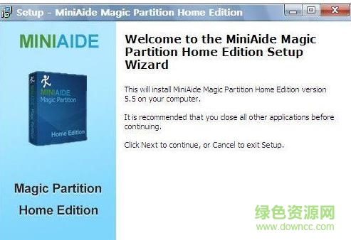 MiniAide Magic Partition Home下載