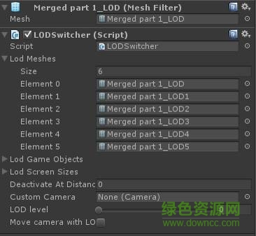unity simple lod 1.6插件3