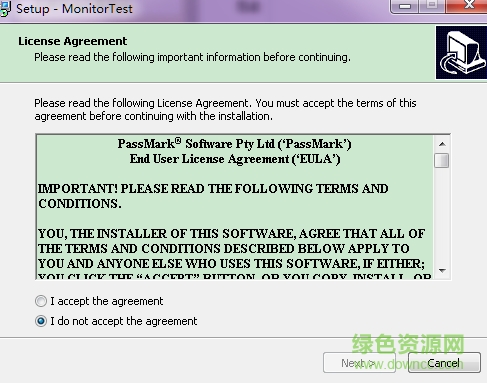 PassMark MonitorTest(顯示器性能測試軟件) v3.2 for win8 64位中文版 0