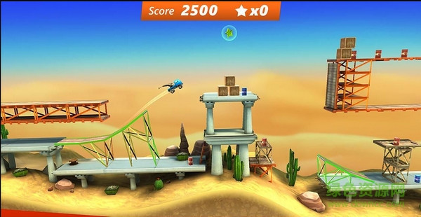 橋梁建造與特技漢化版(BC Stunts FREE)0