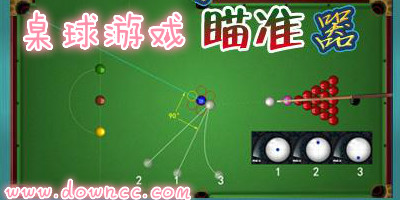 桌球瞄準(zhǔn)器