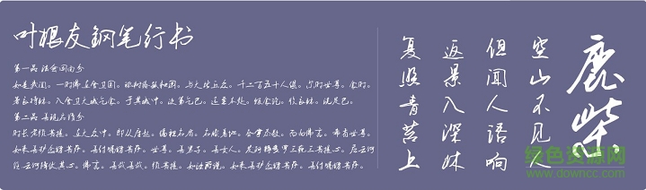 葉根友鋼筆行書簡體升級(jí)版  0