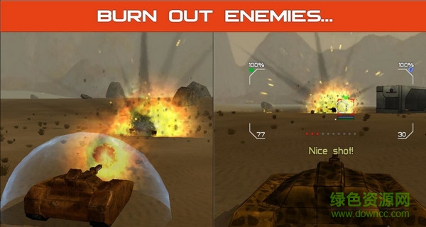 坦克戰(zhàn)爭(zhēng)未來(lái)之戰(zhàn)手游(Tank Combat) v1.5.4 安卓版 1