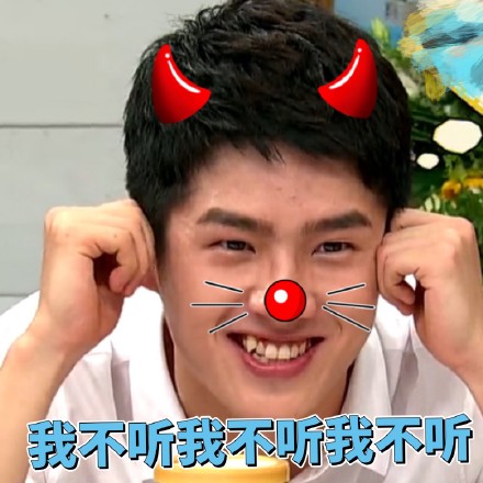 劉昊然表情包帶字