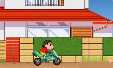 蠟筆小新摩托車手機(jī)版/