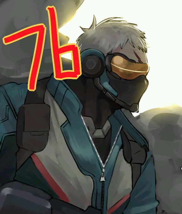 守望先鋒士兵76表情包