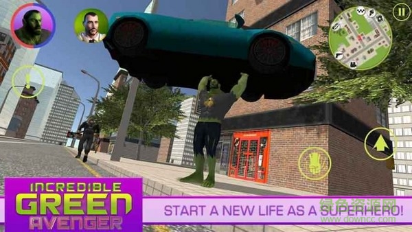 超凡綠色復(fù)仇者3d v1.0.0 安卓版 0