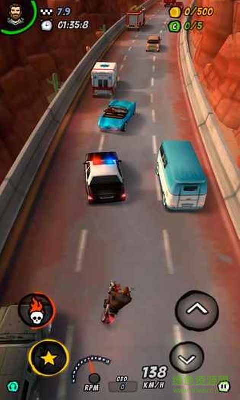 摩托賽車(chē)2公路燃燒官方版(Moto Racing 2) v1.105 安卓版 1