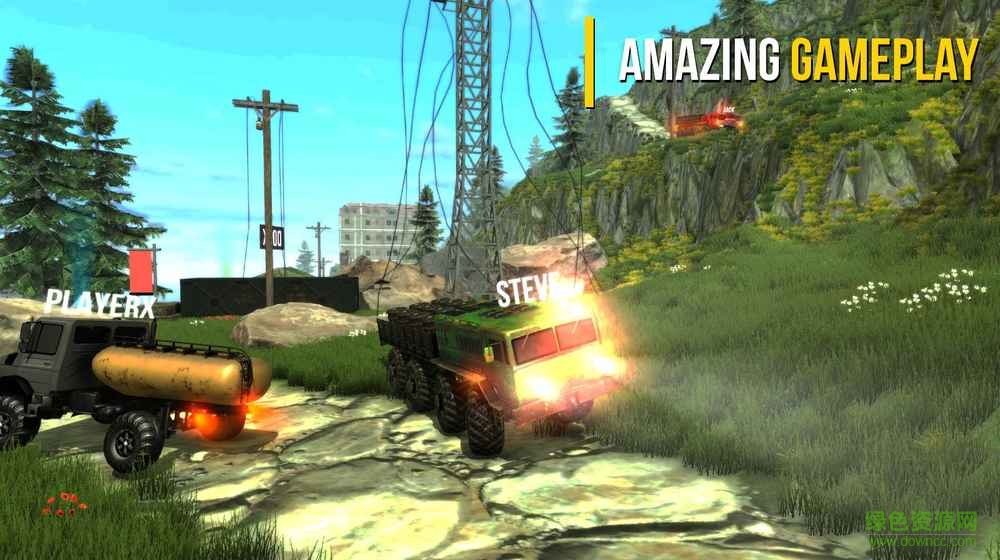卡車模擬器越野3無(wú)限金幣滿油版(Truck Simulator Offroad 3) v1.0.3 安卓中文版 1