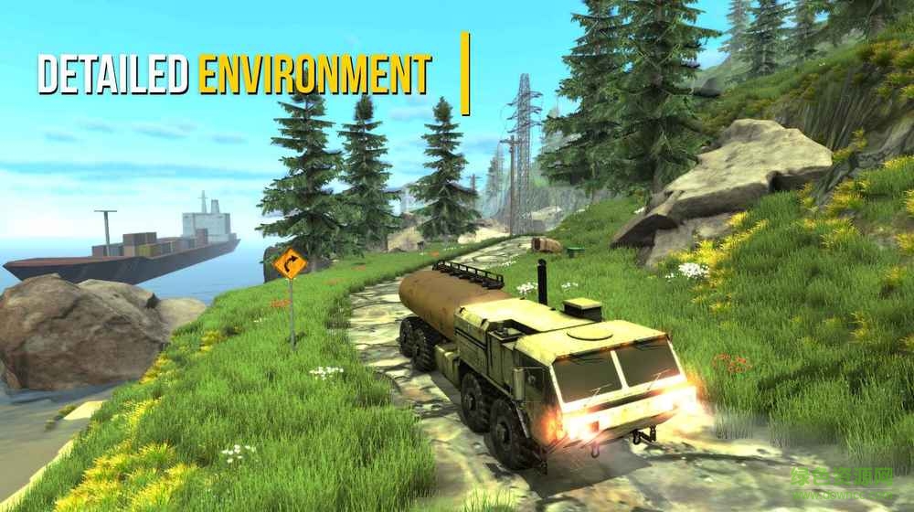 卡車模擬器越野3無(wú)限金幣滿油版(Truck Simulator Offroad 3) v1.0.3 安卓中文版 3