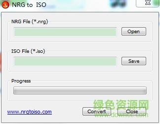 nrg轉(zhuǎn)iso鏡像文件工具 v1.0 綠色版 0