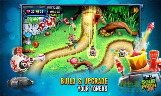 酸布丁小孩糖果防衛(wèi)戰(zhàn)(Candy Defense) v1.37 安卓版 0
