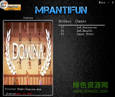 domina游戲修改器 v1.0.5 +3中文版 0