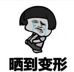 曬太陽的小表情包