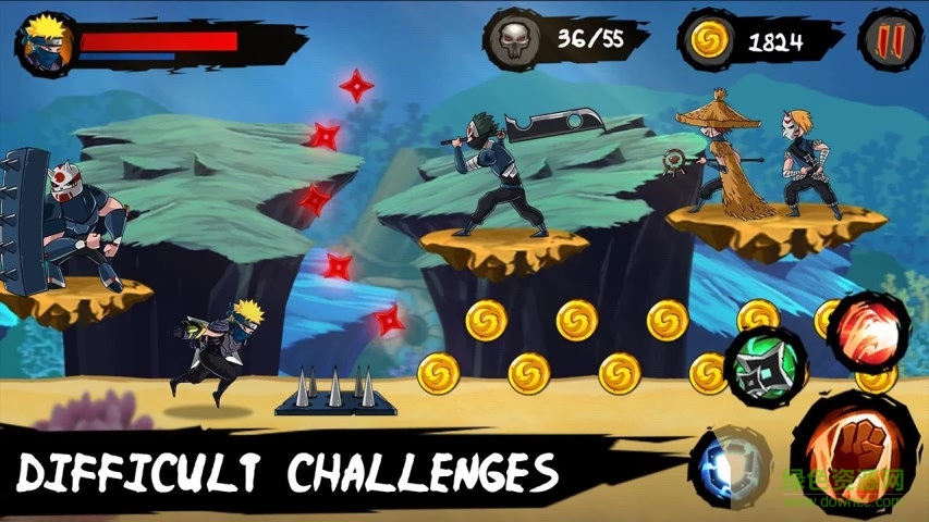 Ninja Legion Adventure忍者軍團冒險內購版 v1.0 安卓無限金幣版 1
