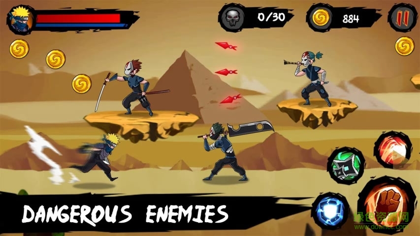 Ninja Legion Adventure忍者軍團冒險內購版 v1.0 安卓無限金幣版 3