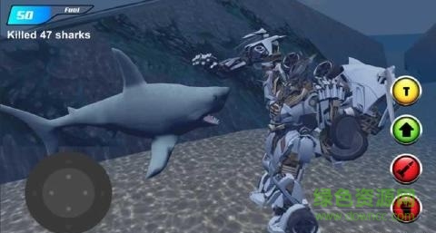 X變形機器人水下行動(X Robot Car : Shark Water) v1.4.1 安卓版 0