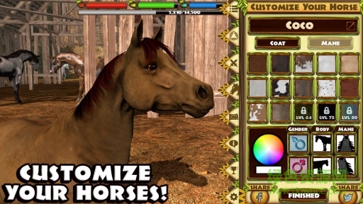 野馬模擬器游戲(UltimateHorse) v1.0 安卓版 0