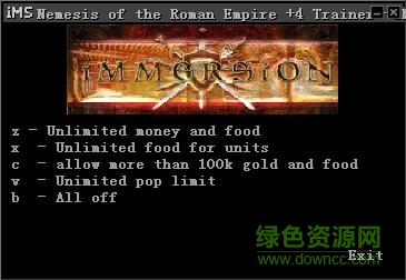羅馬帝國游戲修改器 v2.1.0.5 綠色免費版 0