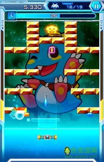 打方塊vs太空侵略者手機版 v1.0.3 安卓版 1