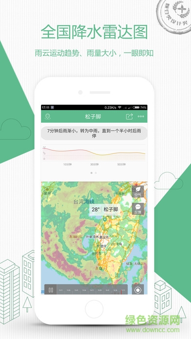 彩云天氣去廣告版